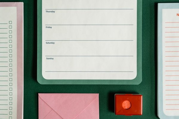 week of wedding checklist