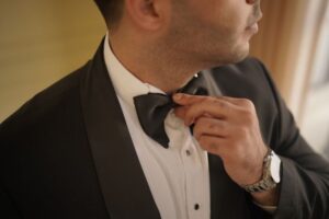 Black Tuxedo for the Groom: A Timeless Wedding Style Guide