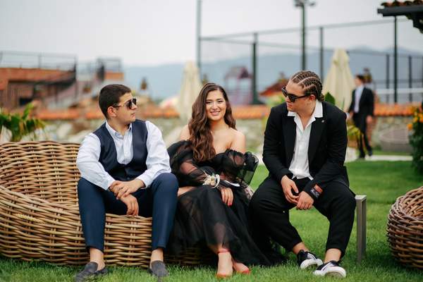 semi-formal wedding guest attire